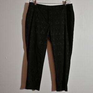 George Stretchy Black Pants Size 16